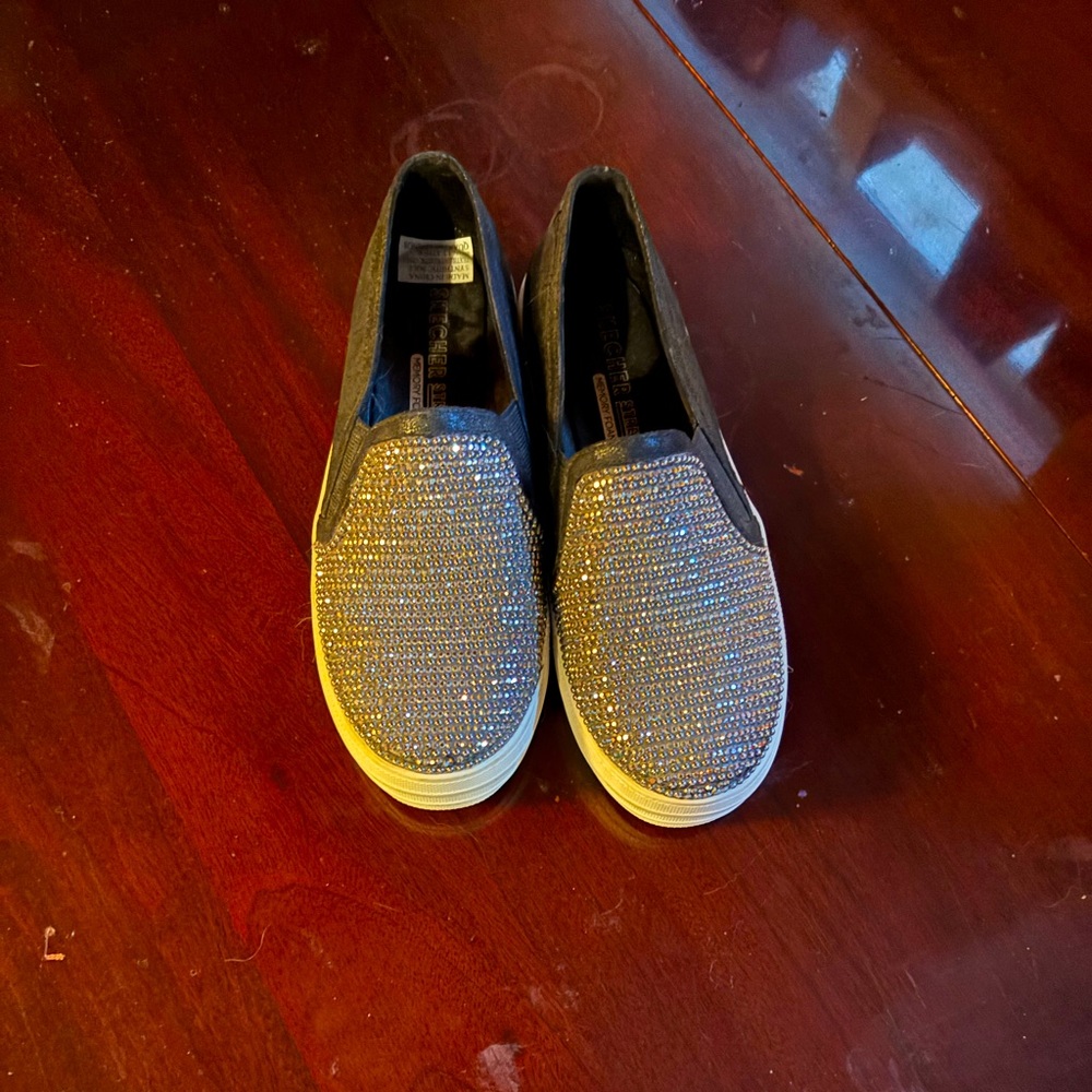 Sparkling Slip-On Sneakers